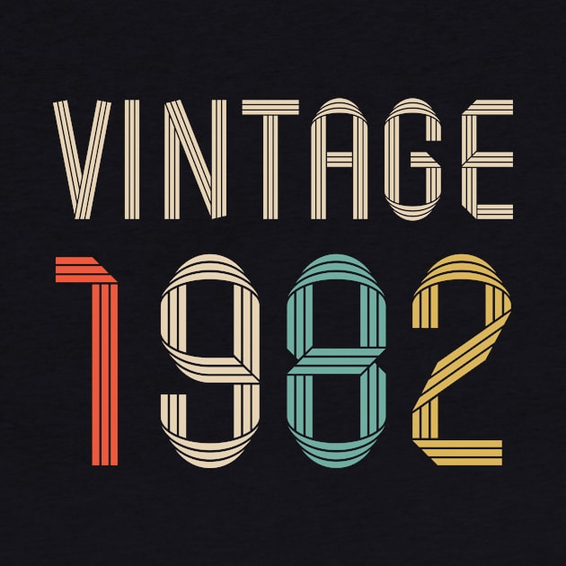 Vintage 1982 41 years old birthday by hoopoe